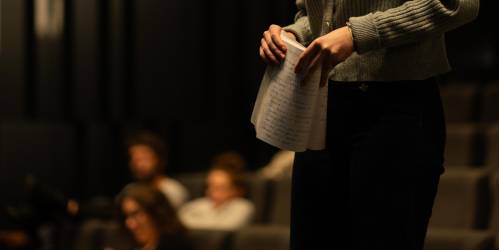 Un extrait de Terrain d'apprentissage au métier d'acteur.ice